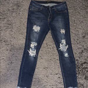Fashion Nova Distressed Jeans